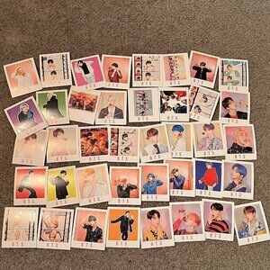 BTS Photo Lomo Cards Set for Bedroom Wall